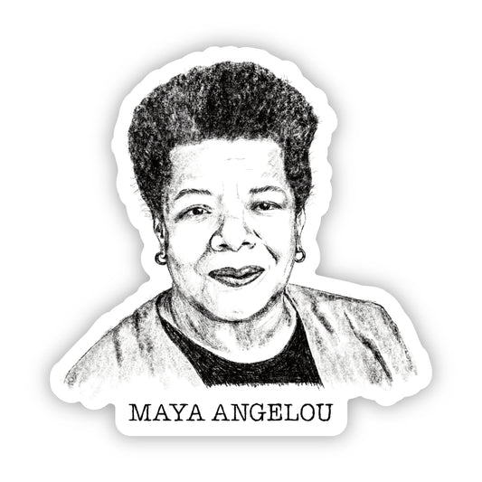 Maya Angelou Sticker