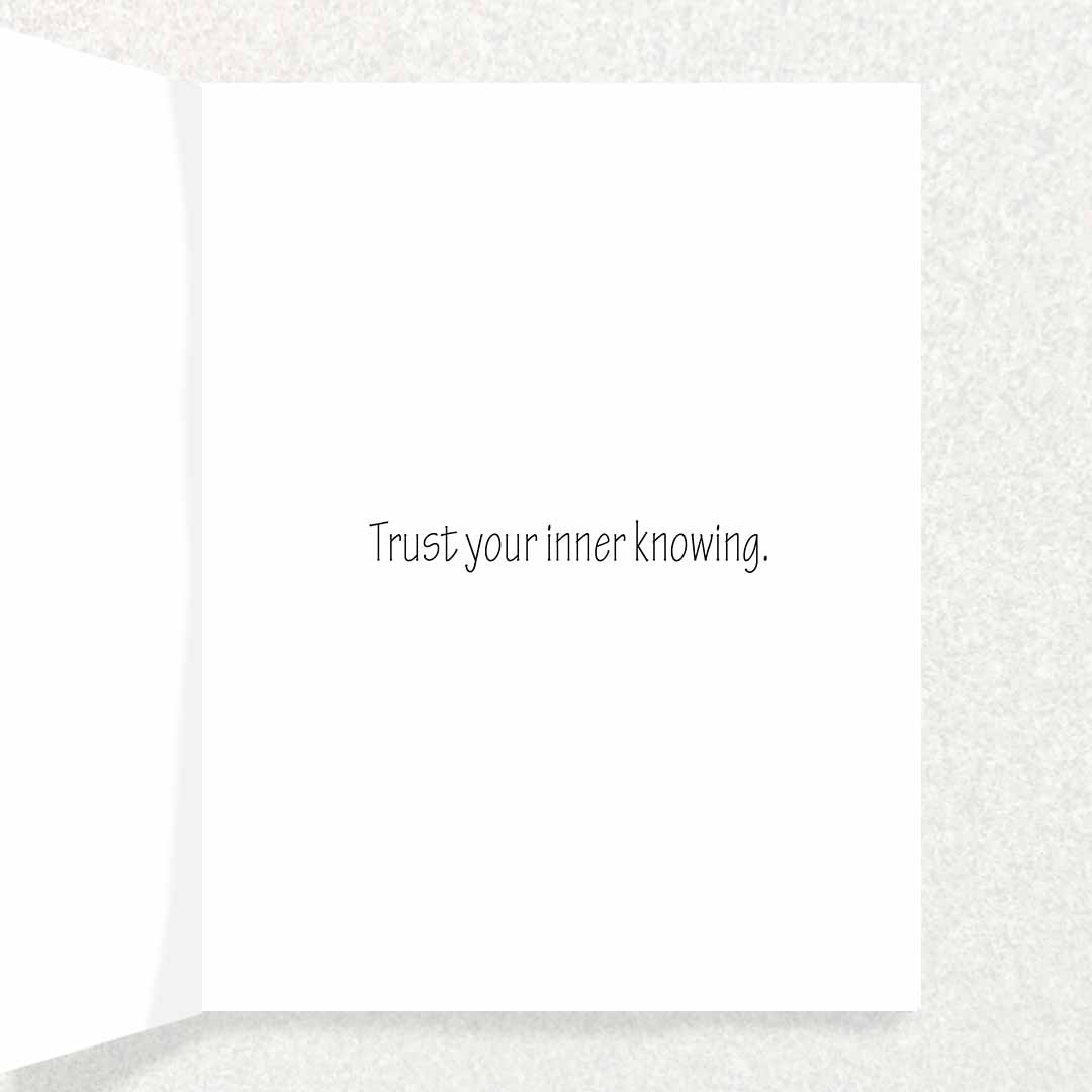 Listen to Your Intuition Card