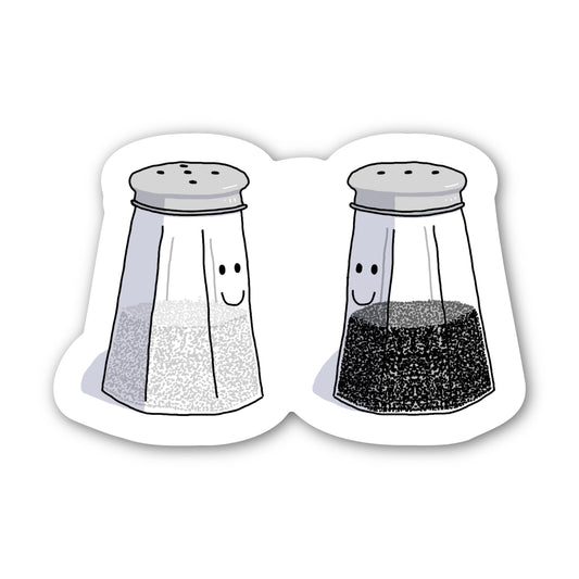 Salt and Pepper Sticker