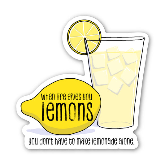 Lemonade sticker