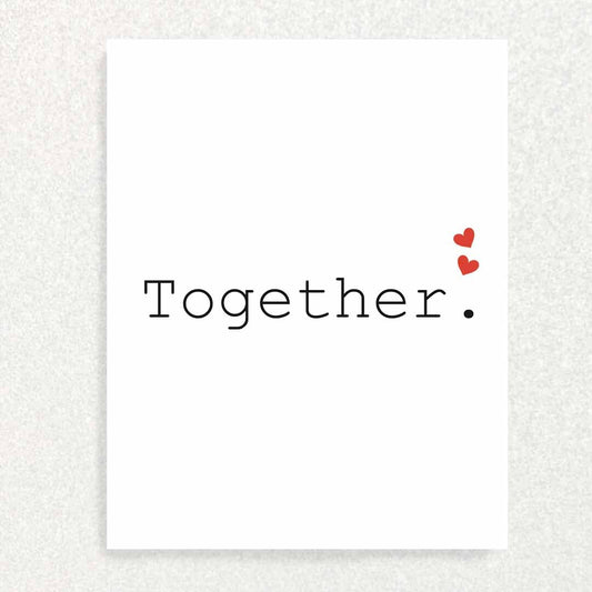Anniversary Card Written Hugs Designs