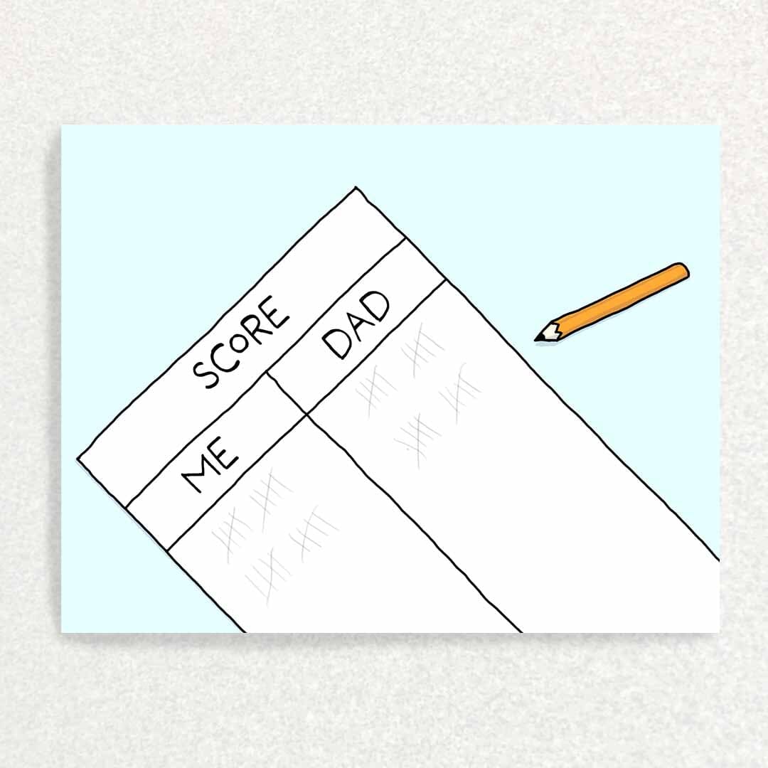 Father Passed: Father’s Day Rememberance Card Written Hugs Designs