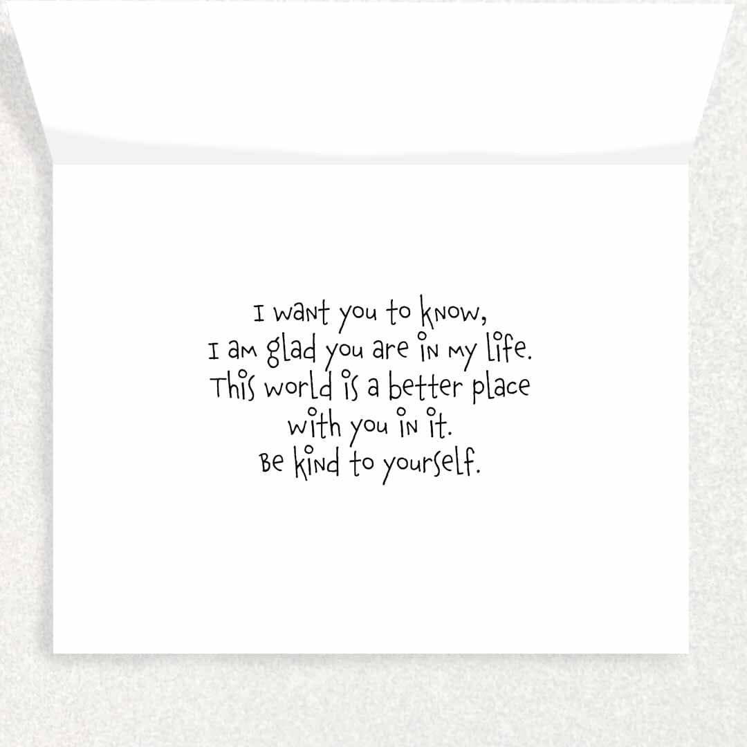 Not Merry Nor Bright: Mental Health Christmas Card Written Hugs Designs