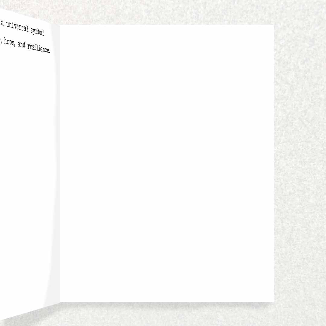 Poppies: A Rememberance, Hope and Resilience Card Written Hugs Designs