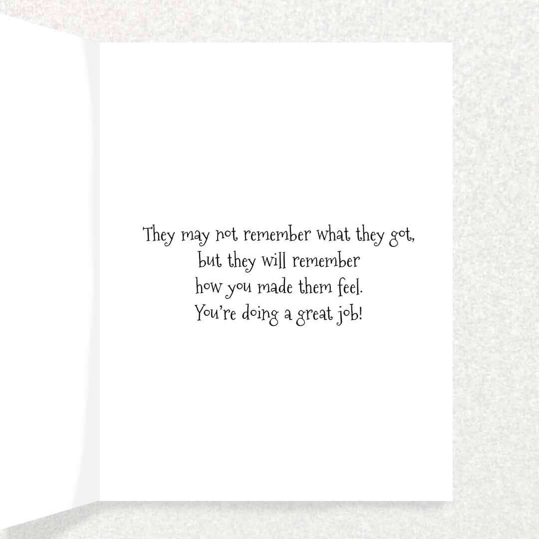 Snow Angels: Encouragement Card Portrait Written Hugs Designs