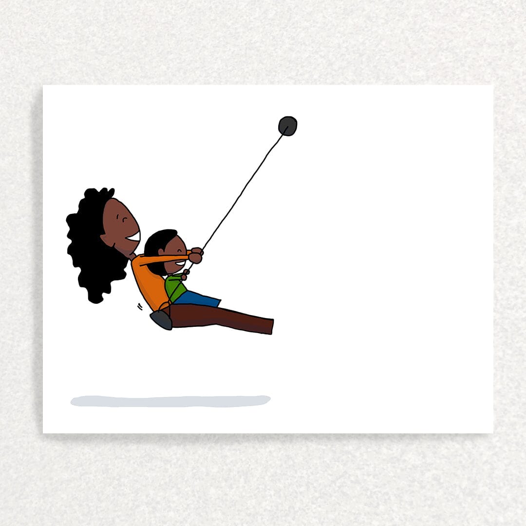 Swinging Parent: Encouragement Card Written Hugs Designs