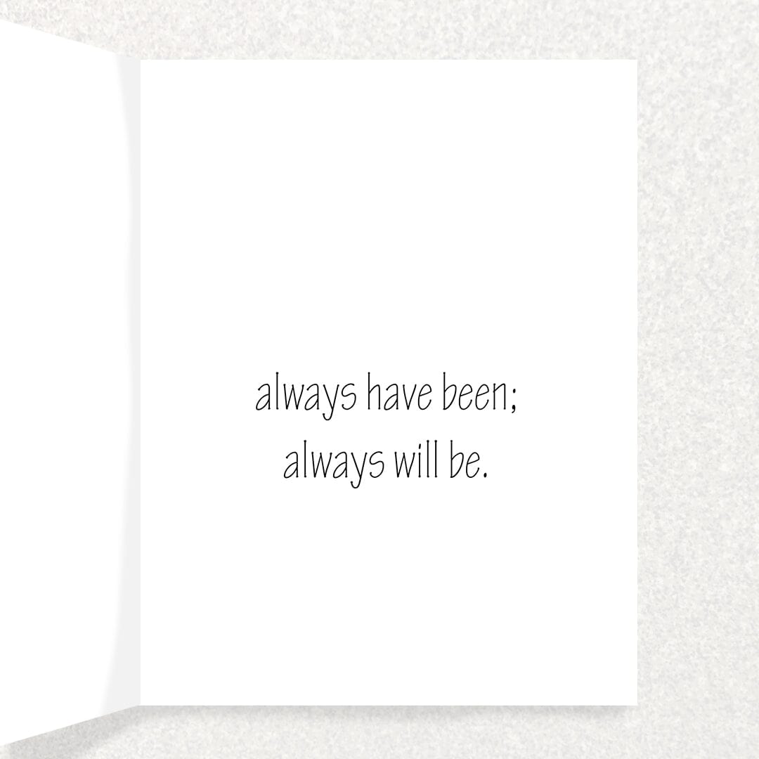 You Are Enough: Encouragement Card Written Hugs Designs