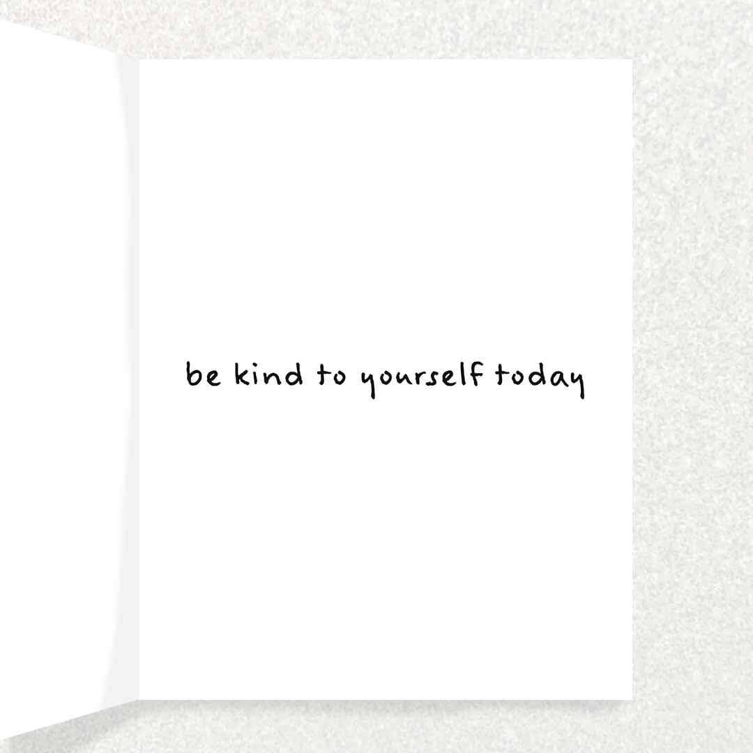 You are Resilient: Positive Affirmation Card Promoting Mental Health Written Hugs Designs