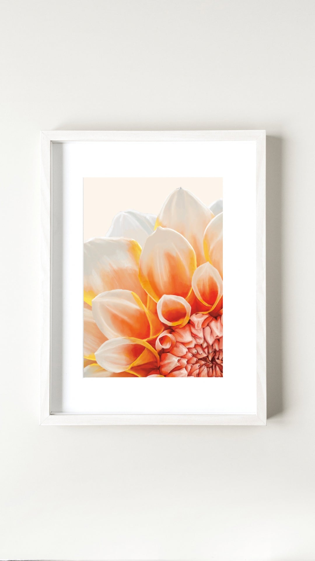 Dahlia corner 8x10 print