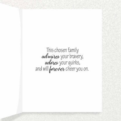 You’re My Chosen Family Card