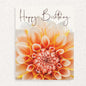 Dahlia Birthday: Keepsake Prompts Card