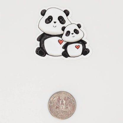 Cute Pandas Sticker