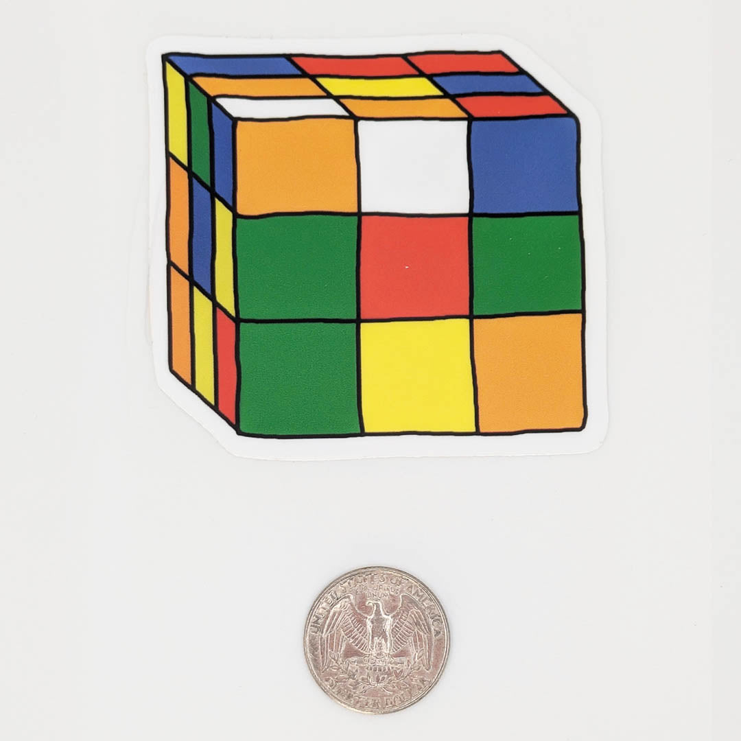 Rubik’s Cube Sticker.