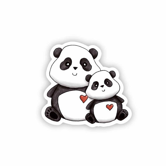 Cute Pandas Sticker