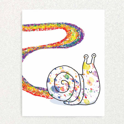 Snail Progress: Encouragement Card