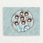 Angel Cookies Card: Holiday Cheer Falls Flat Written Hugs Designs 