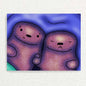 Anxious Otter: Mental Health Card Written Hugs Designs 