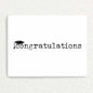 Congratulations: Graduation Card Written Hugs Designs 