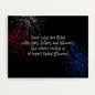 July Grief Anniversary : Grief and Loss Card Written Hugs Designs 