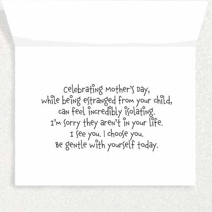 Mother Estranged from Child on Mother’s Day Written Hugs Designs 