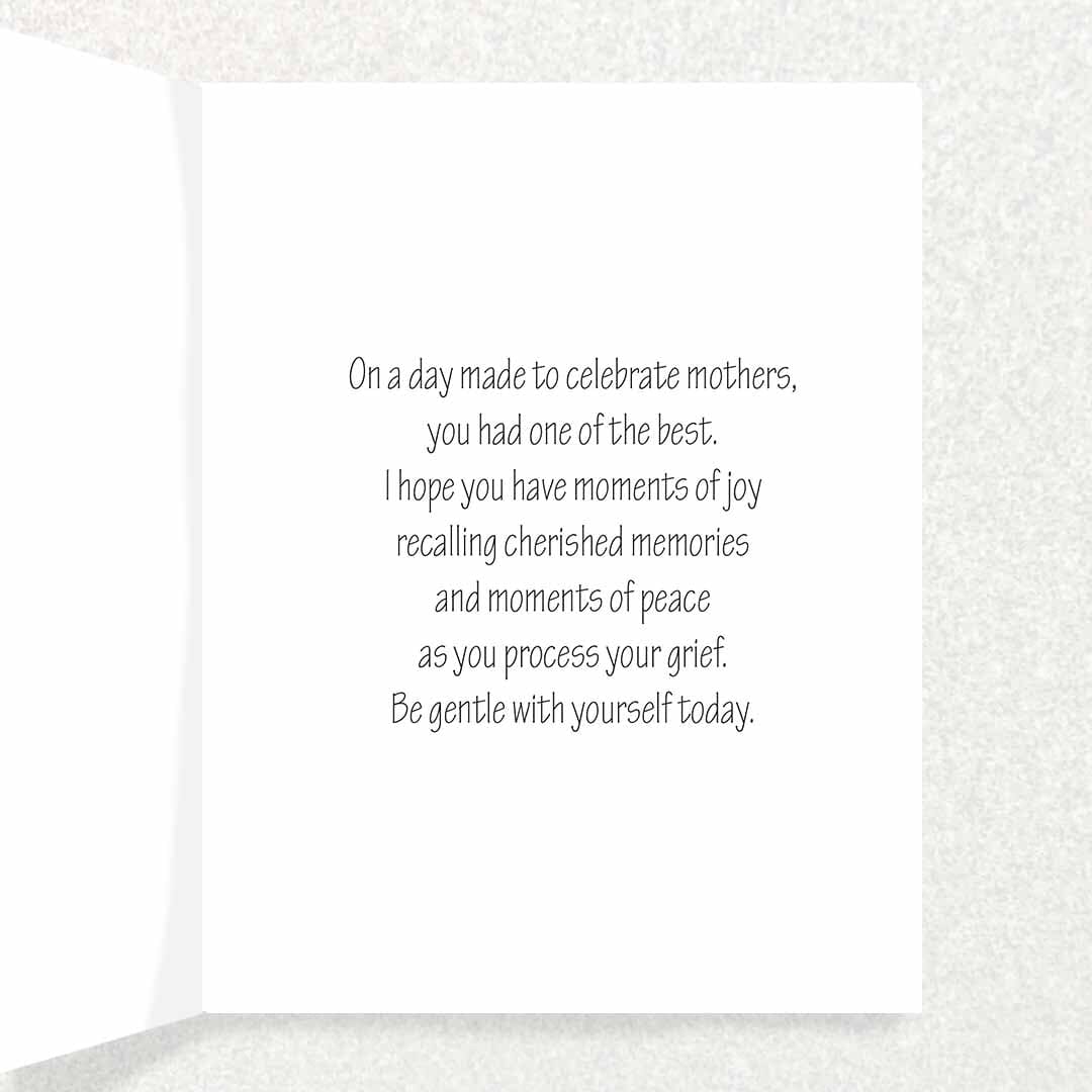 Mother’s Day Sympathy Card: Loss of Close Mom Written Hugs Designs 