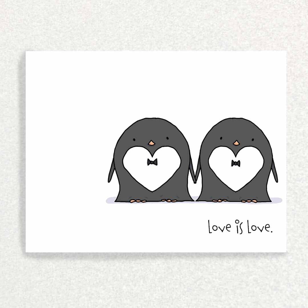 Penguin Love: Connect through Keepsake Interview Prompts Written Hugs Designs 