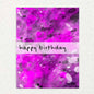 Pink Splatter: Keepsake Interview Prompts Card Written Hugs Designs 