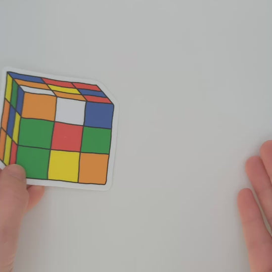 Rubik’s Cube Sticker.