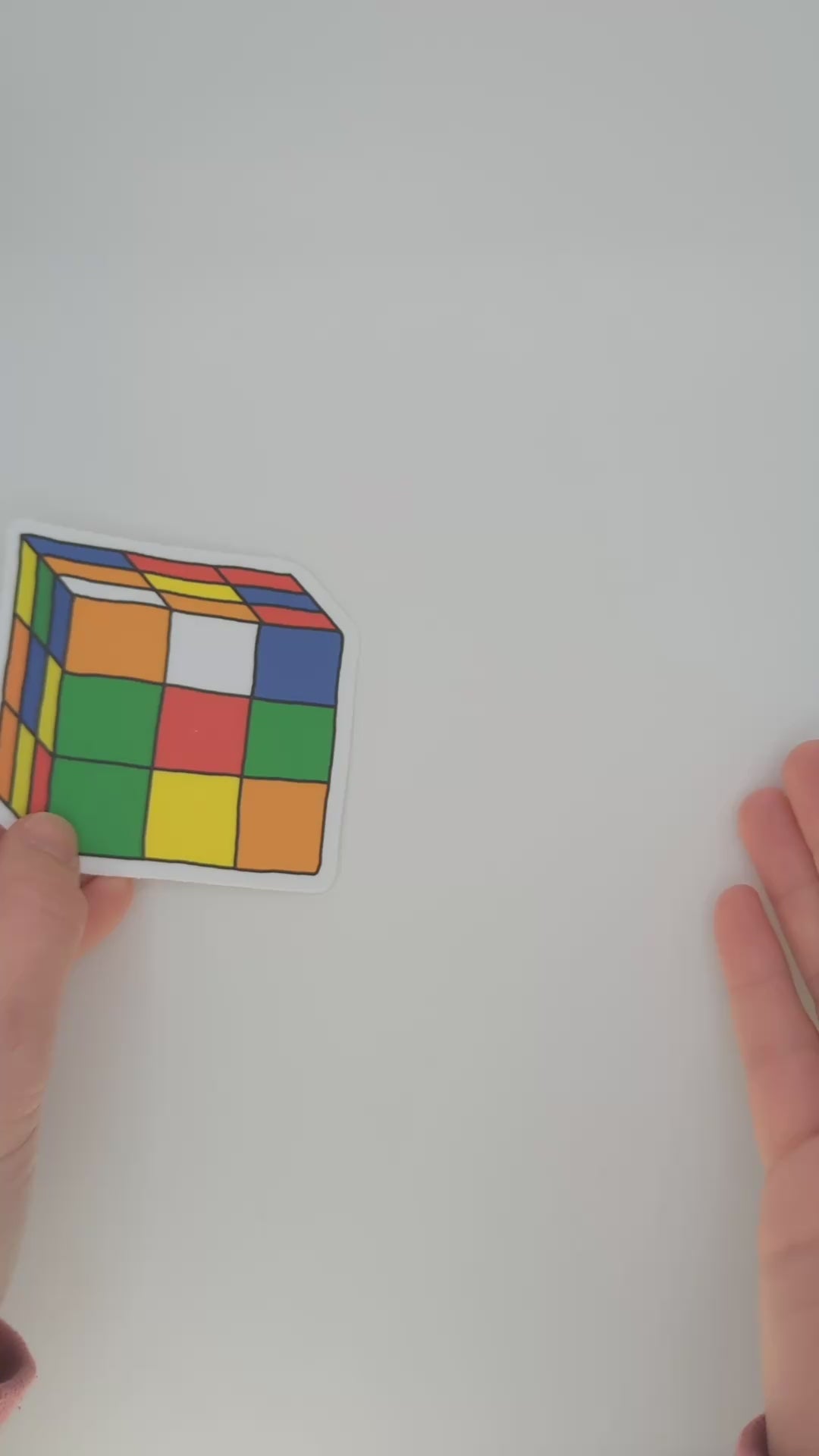 Rubik’s Cube Sticker.