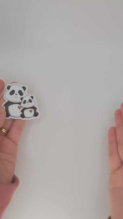 Cute Pandas Sticker