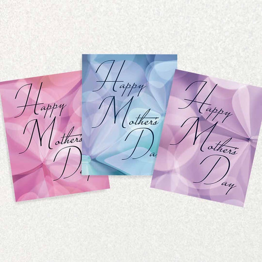 Set of 3 Mother’s Day: Keepsake Prompts Cards Crystal Flowers Written Hugs Designs 