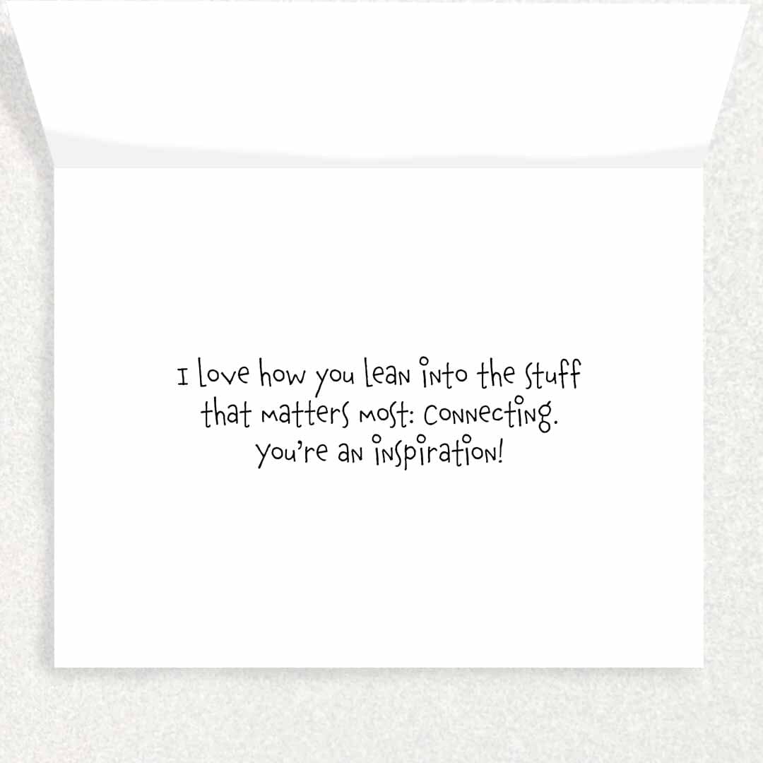 Snuggle Up : Parent Encouragement Card Written Hugs Designs 