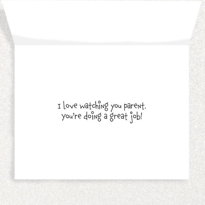 Swinging Parent: Encouragement Card Written Hugs Designs 
