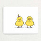 Title: Easter Chicks: Positive Affirmation Easter Card Written Hugs Designs 