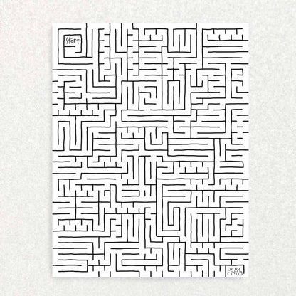 You’re A-MAZE-ing: Encouragement Card Written Hugs Designs 